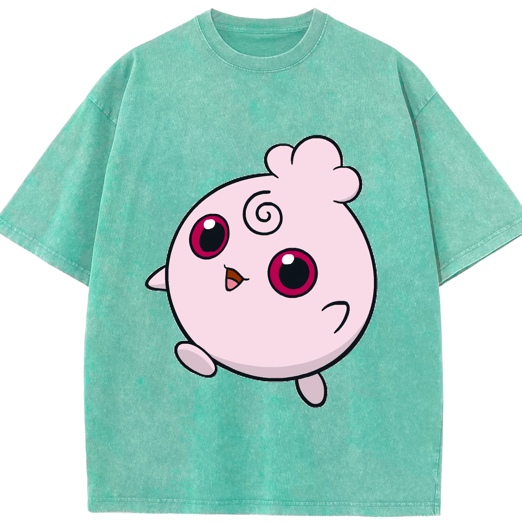 （画像用） ポケットモンスター Pokémon 綿100% ヴィンテージ風 半袖Tシャツ（フロントプリント）